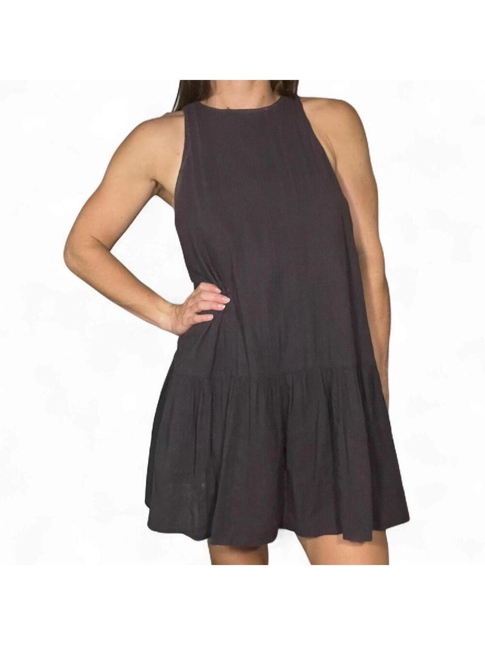 Urban Outfitters Gray Mini Halter Dress Size Medium